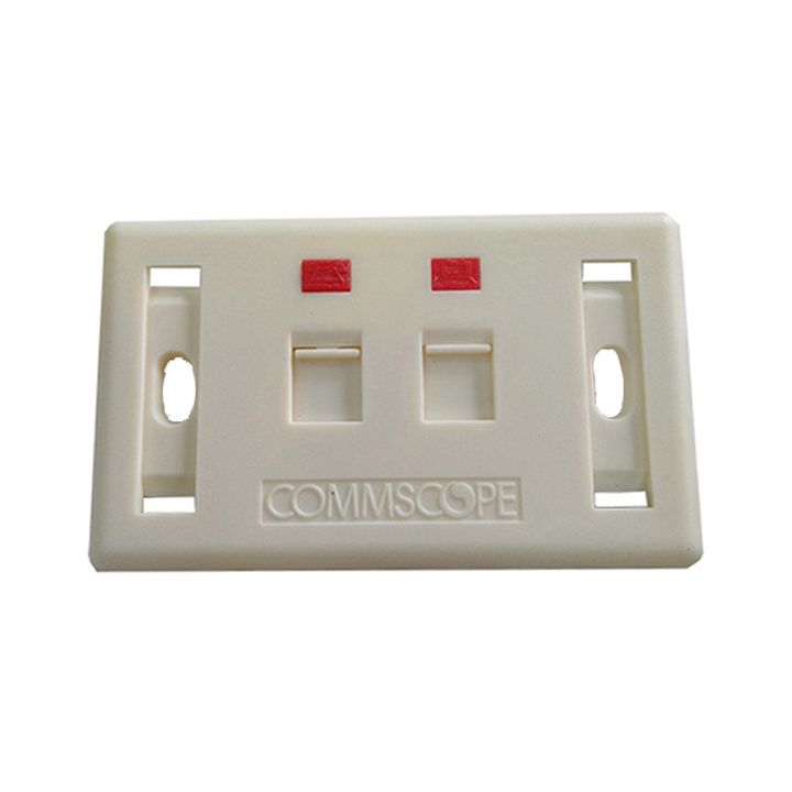 Mặt nạ 2-port Faceplate COMMSCOPE (272368-2)